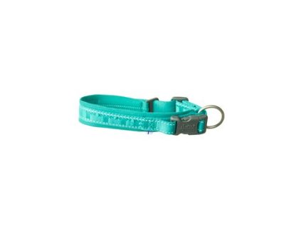 Obojek Hurtta Casual ECO paví zeleň 45-55cm