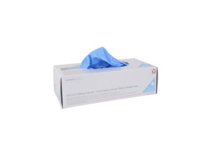 Rukavice nest.vyš.KRUTEX Nitril vel.L/100ks silné