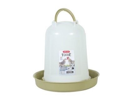 Žlab pitný pro drůbež 3l zelená Zolux