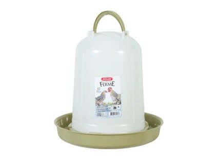 Žlab pitný pro drůbež 8l zelená Zolux