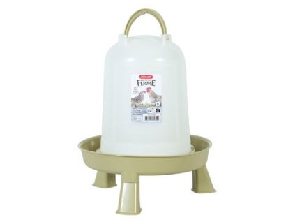 Žlab pitný pro drůbež stojící 3l zelená Zolux