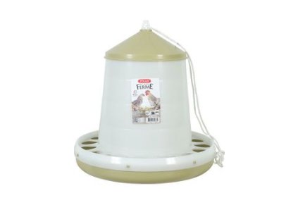 Krmítko pro drůbež SILO 8kg zelená Zolux