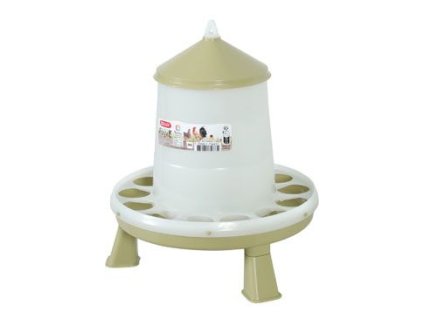 Krmítko pro drůbež SILO stojící 2kg zelená Zolux
