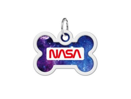 Chytrá ID známka s QR tagem NASA21 kost