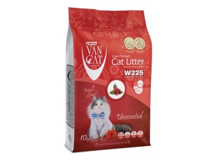 Podestýlka Vancat stelivo bentonit neparfémované 10kg