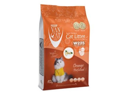 Podestýlka Vancat stelivo bentonit Orange 10kg