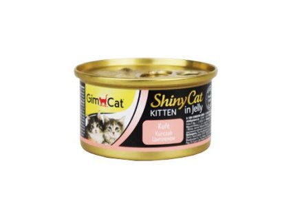 Gimpet kočka konz. ShinyCat kitten kuře 70g