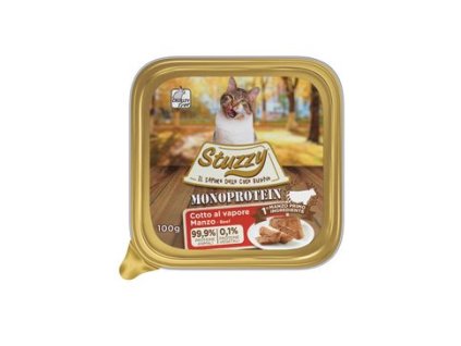 Stuzzy Cat vanička Adult Monoprot. hovězí 100g