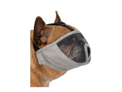 Náhubek pro krátkonosá plemena S /23cm polyester TR