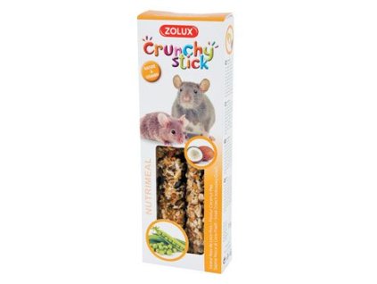 Pochoutka CRUNCHY STICK kokos/hrách pro myši Zolux