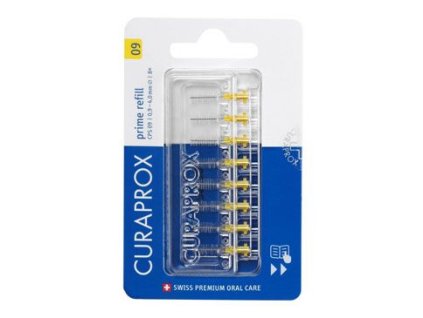 Zub.kartáček Curaprox CPS 09 mezizubní žlutý 8ks