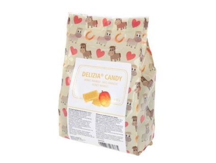 Pochoutka pro koně DELIZIA Candy, med-mango 600g