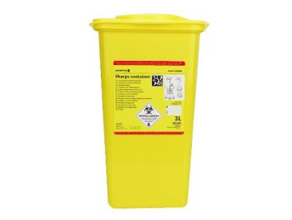 Kontejner  pro medicínský odpad 3,0l CVET