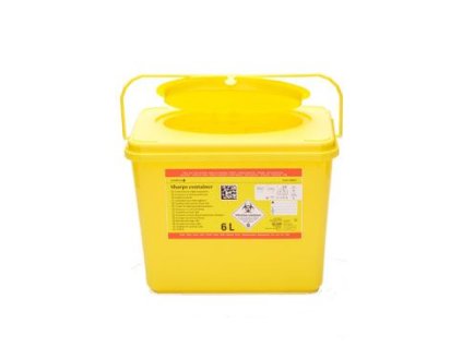 Kontejner  pro medicínský odpad 6,0l CVET