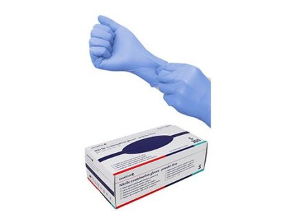 Rukavice nest.vyš.CVET nitril S/200ks modré