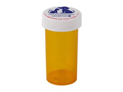 Lékovka šroubovací, plastová, žlutá 50ml 10ks CVET