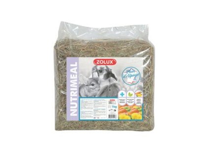 Seno NUTRIMEAL s mrkví a pampeliškou 1kg Zolux