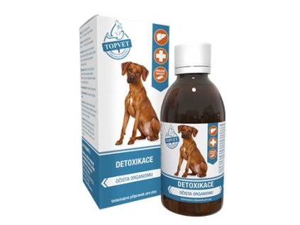 Detoxikace sirup pro psy TOPVET 200ml