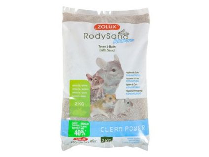 Písek pro hlodavce RodySand Nature 2kg Zolux