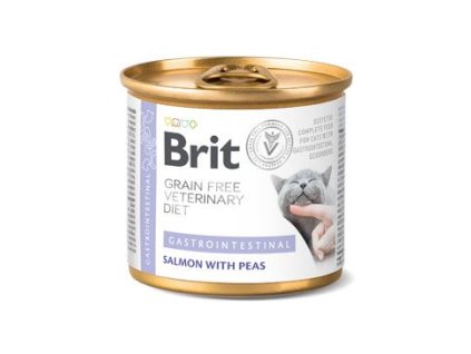 Brit VD Cat GF konz Gastrointestinal 200g