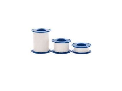 Náplast CVET silk v cívce 2,5cm/5m bílá 1ks