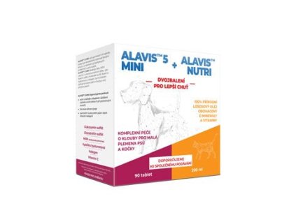 Alavis 5 MINI 90 tbl + Alavis Nutri 200ml