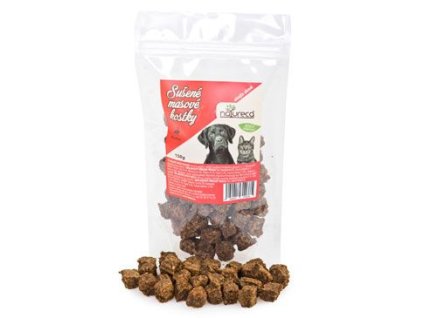 NATURECA pochoutka Masové kostky Kachna, 100%maso 150g