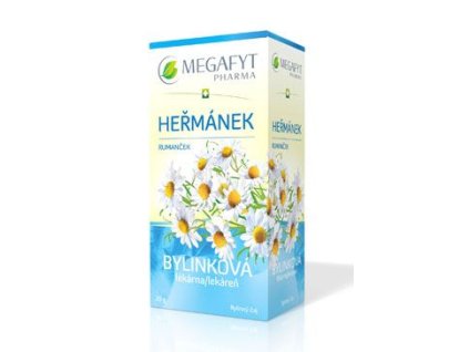 Čaj Megafyt Heřmánek bylinková lékárna 20sacc