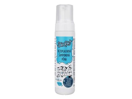 BIOPET bezoplachový šampon/pěna 200ml