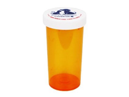 Lékovka šroubovací, plastová, žlutá 160ml 10ks CVET