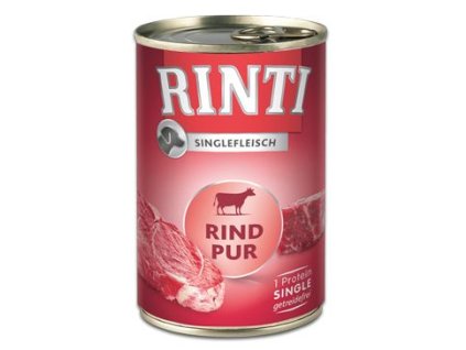 Rinti Dog Sensible PUR konzerva hovězí 400g