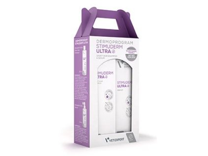 VetExpert Stimuderm Ultra Short Hair Dog DUOPACK