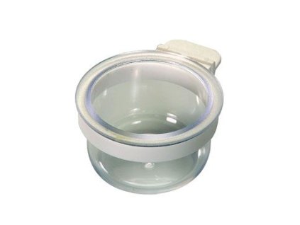 Napáječka pro exoty Pohárek Lux na sůl s úchytem