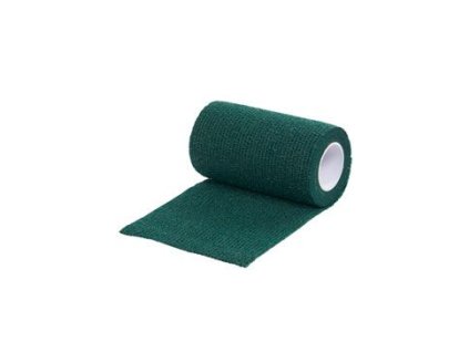 Obinadlo elast. Vet-Flex 10cm x 4,5m zelené Kruuse 1ks