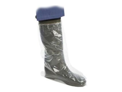 Návlek na obuv PE vysoký 53cm s gumou KRUTEX 25párů