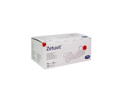 Kompres Zetuvit 10x10cm/30ks nesterilní