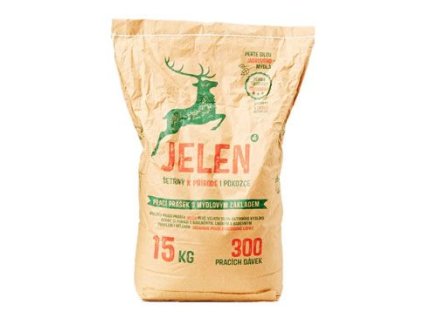 Prací prostředek Jelen mýdlový prášek 15kg pytel