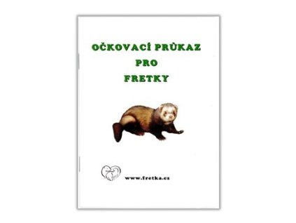 Očkovací průkaz fretka mezinárodní 1ks