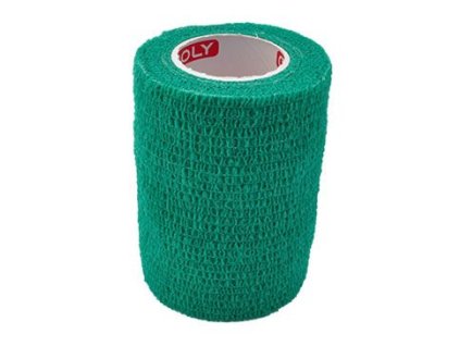 Obinadlo elast. CoPoly 7,5cm x 4,5m zelená