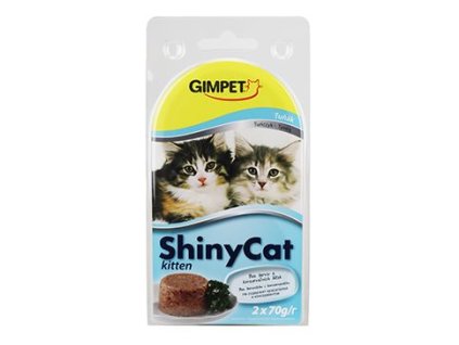 Gimpet kočka konz. ShinyCat  Junior tuňák 2x70g