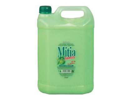 Mýdlo tekuté Mitia Family Zelené jablko 5l
