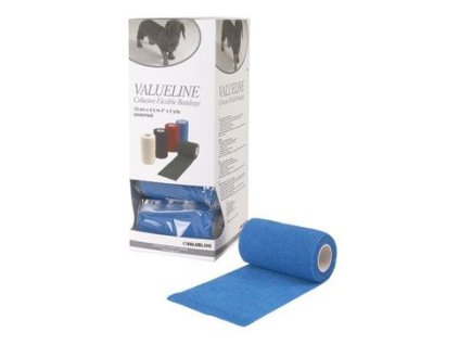 Obinadlo elast. VALUELINE 10cmx4,5m modré 1ks