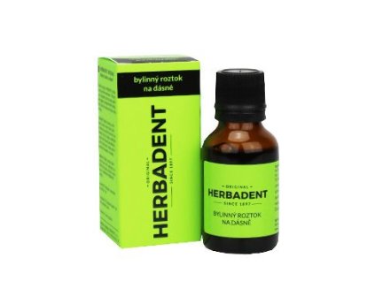 HERBADENT bylinný roztok na dásně 25ml