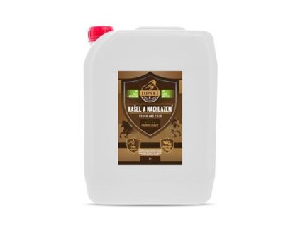 Kašel a nachlazení sirup pro koně TOPVET 5l