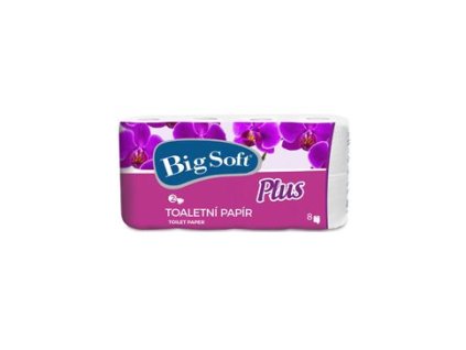 Wc toaletní papír Big Soft parfemovaný 2V bílý 7+1ks