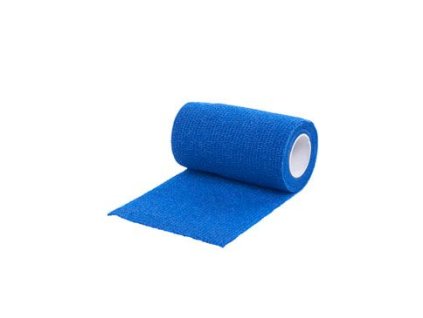 Obinadlo elast. Vet-Flex 10cm x 4,5m modré Kruuse 1ks