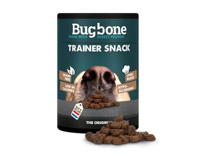 Pochoutka pes Bugbone Trainer Snack s hmyzem160ks/100g