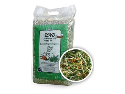 Seno s přídavkem mrkve LIMARA 15l/500g