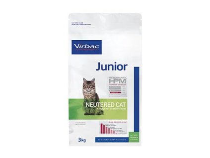 VET HPM Junior Cat Neutered 3kg