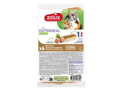 Poch. NUTRIMEAL Cookies hlodavci oříšky 6ks Zolux